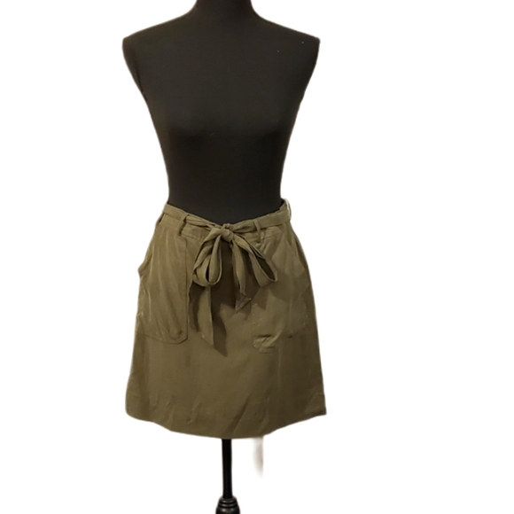 Ann Taylor Loft Front Tie Skirt - Picture 1 of 5